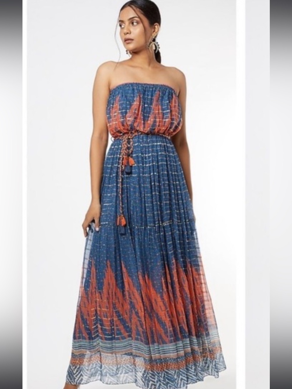 NEW Anthropologie Verb Nora Maxi Dress,8